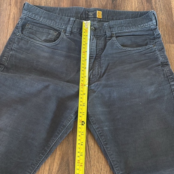 J. Crew Men's Dark Gray Straight Jeans - Picture 5 of 8